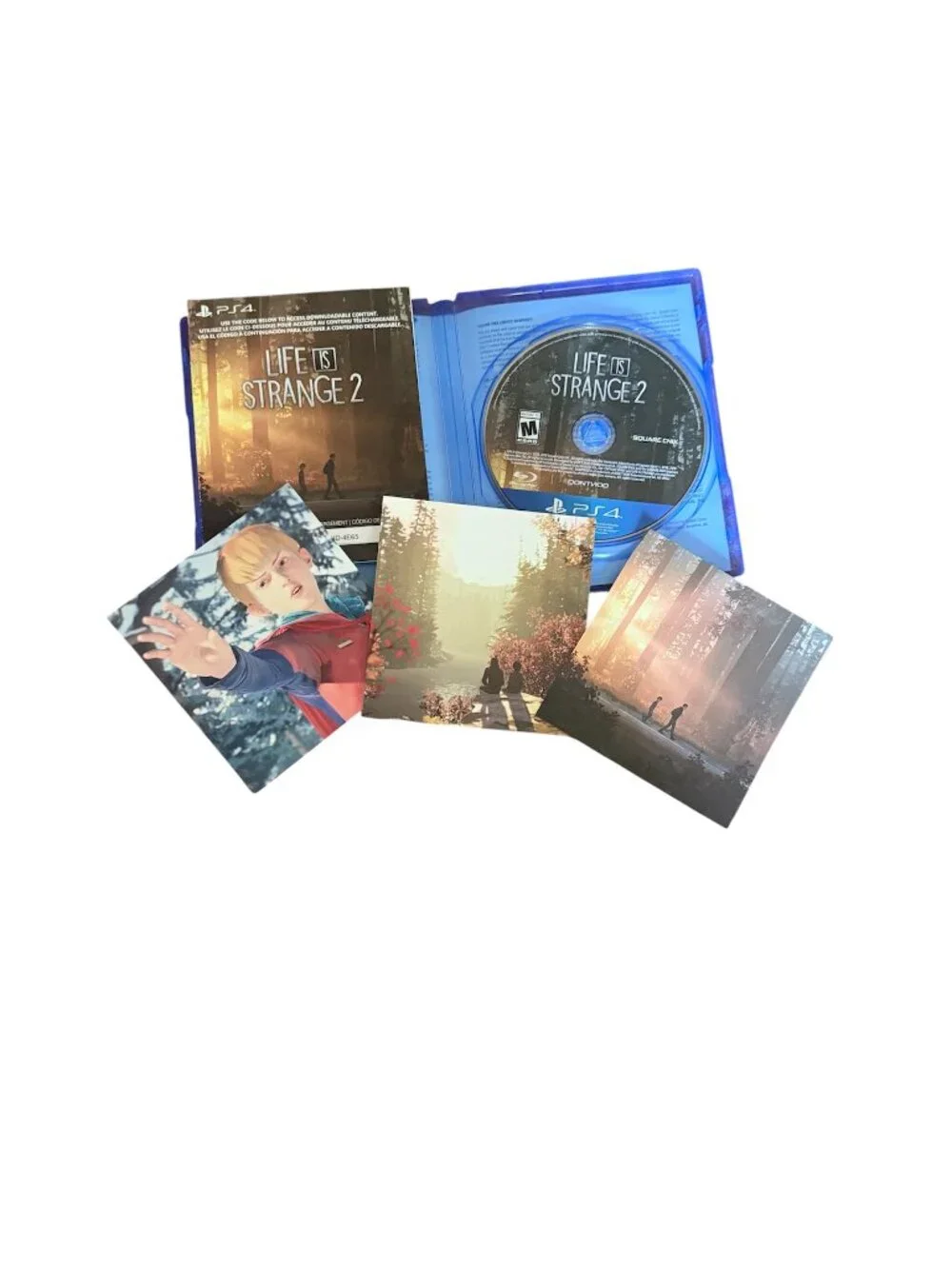 Life is Strange 2 (PS4) Complete Season w/unused Code & Art Cards